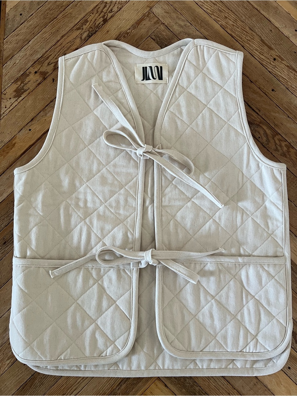 JIMI Collection Canvas Quilted Vest XS/S
